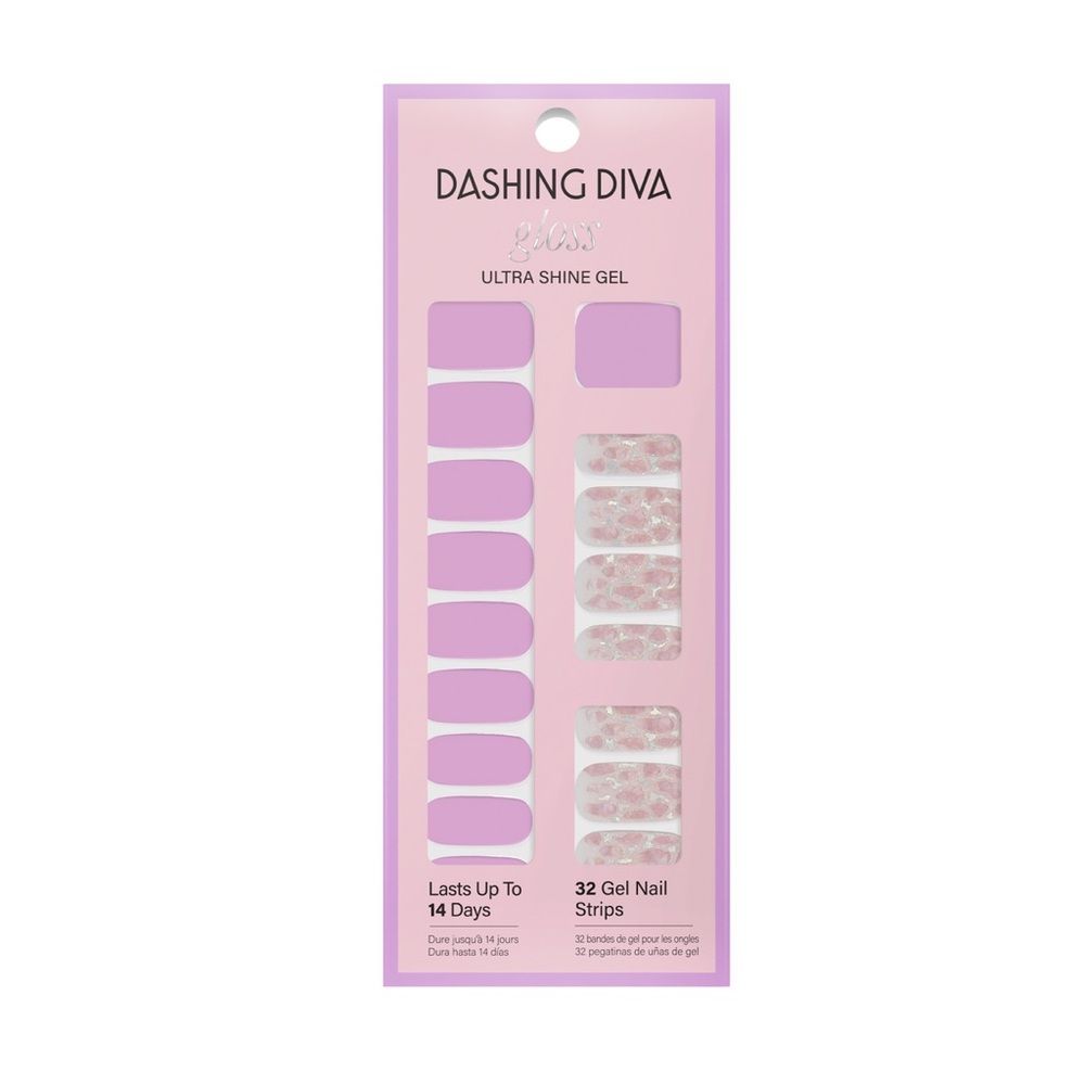 Dashing Diva Gloss Ultra Shine Gel Press-On Nails - Oh My Orchid